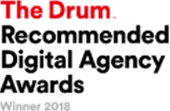 The Drum Recommended Digital Agency Awards Winner 2018