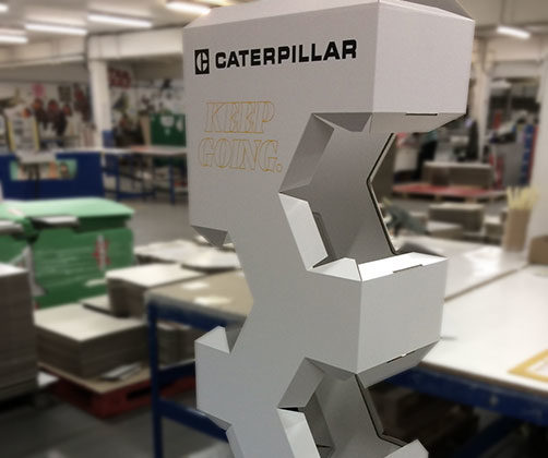 caterpillar display production