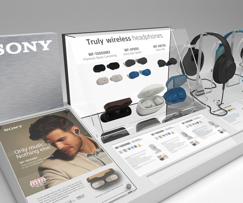 sony display design